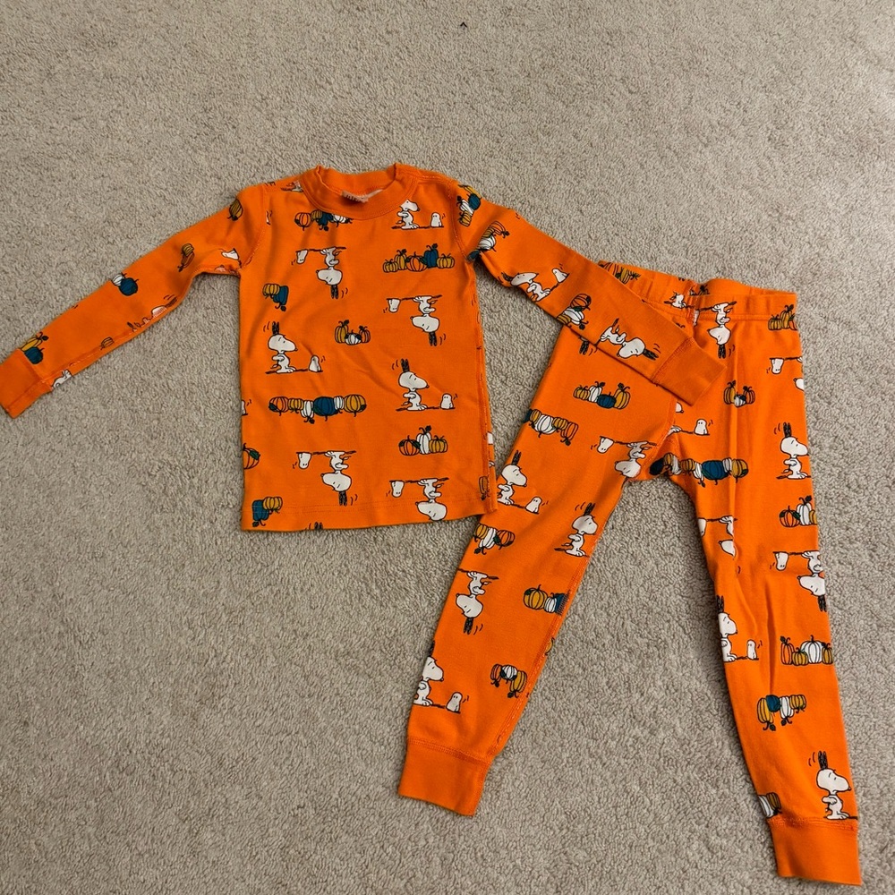 Hanna Andersson Snoopy Fall Pajamas